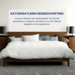 Ten Cate 100% Katoensatijnen Tweepersoons Dekbedovertrek