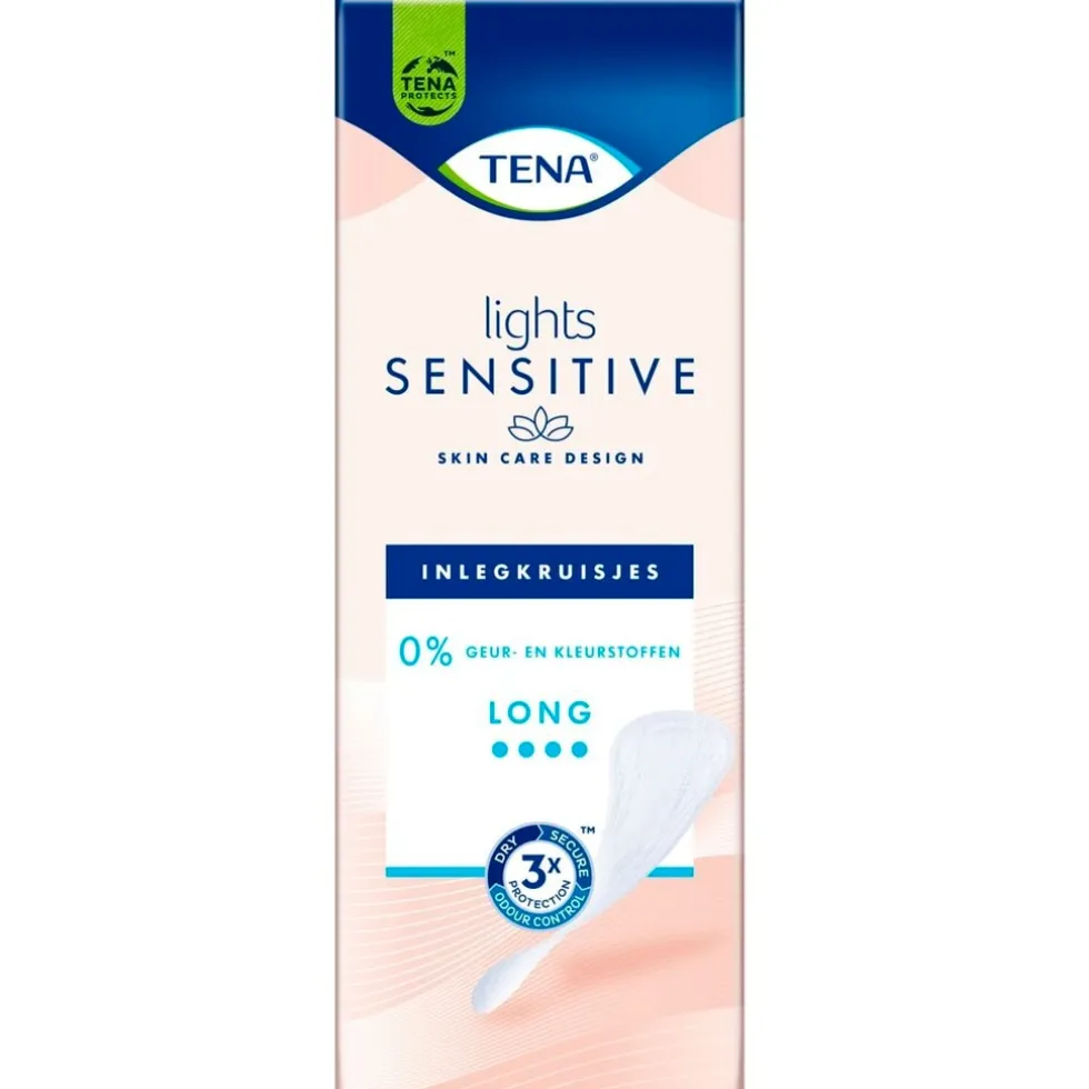 Tena Lights Sensitive Long Inlegkruisjes