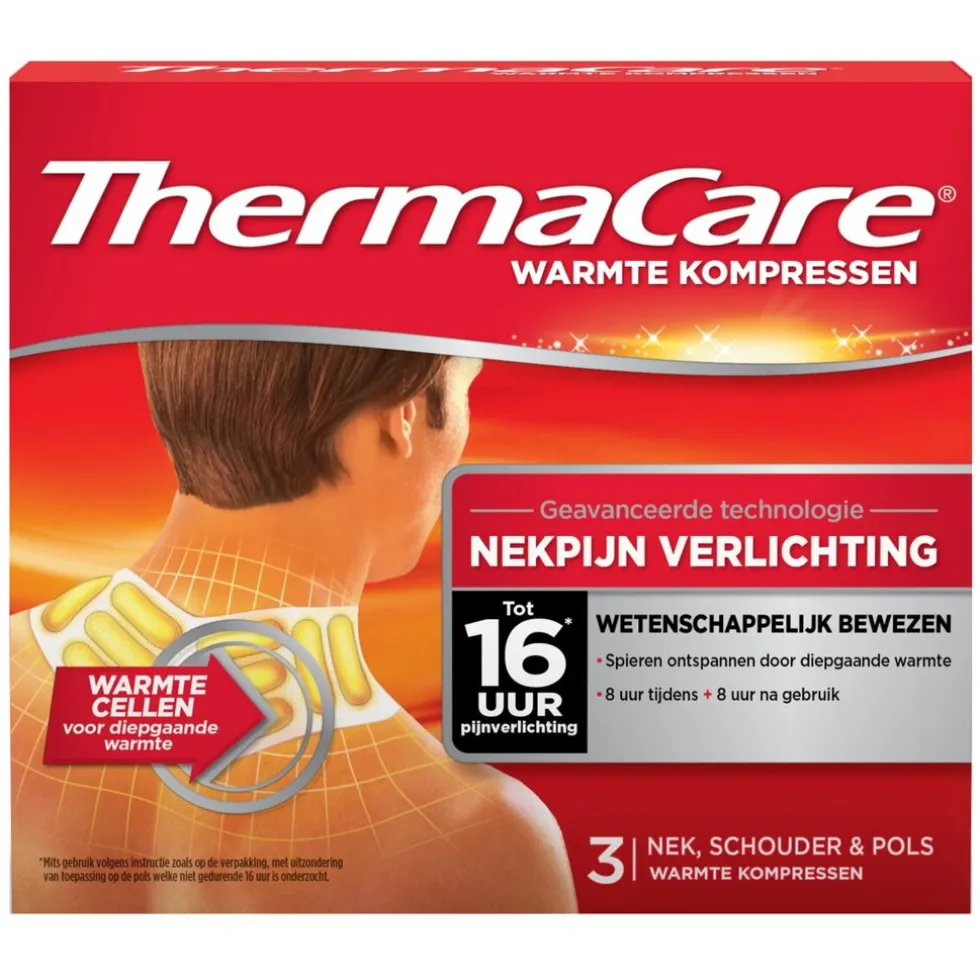 ThermaCare Nek-Schouder-Pols Warmtekompressen
