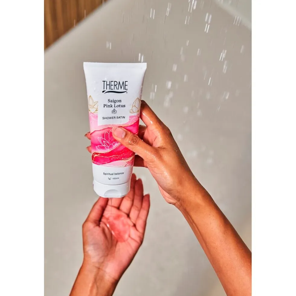 Therme Saigon Pink Lotus Shower Satin Douchecrème