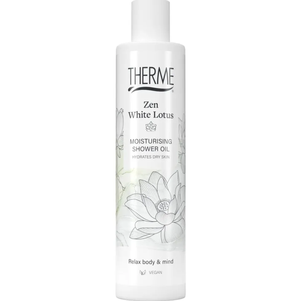 Therme Zen White Lotus Moisturising Shower Oil