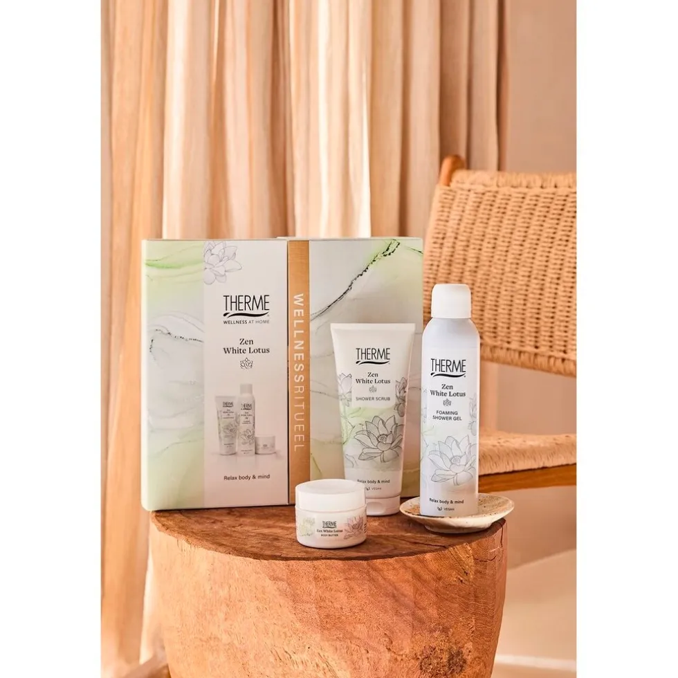 Therme Zen White Lotus Wellness Treatment Geschenkset