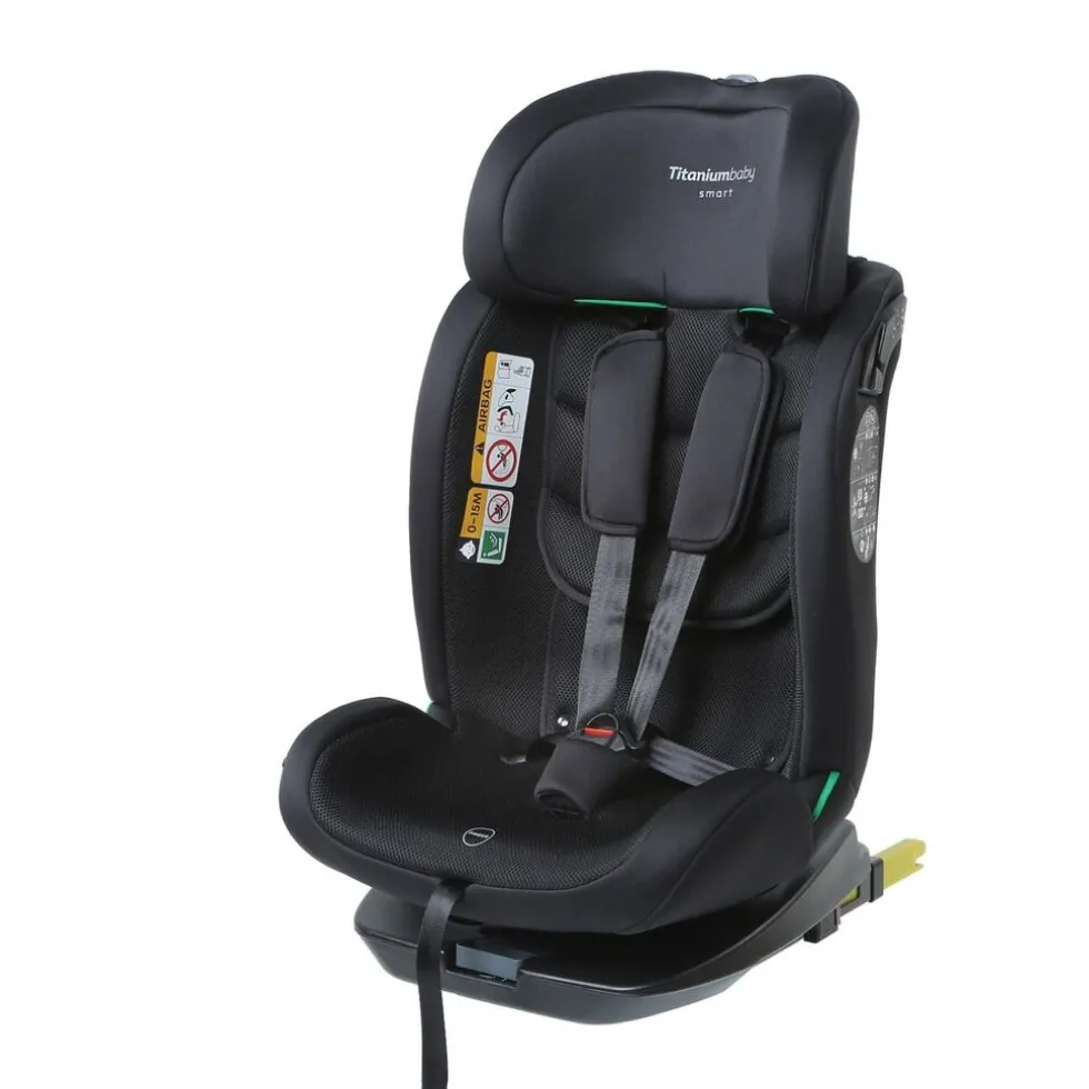 Titanium Baby Smart Lincoln Autostoel
