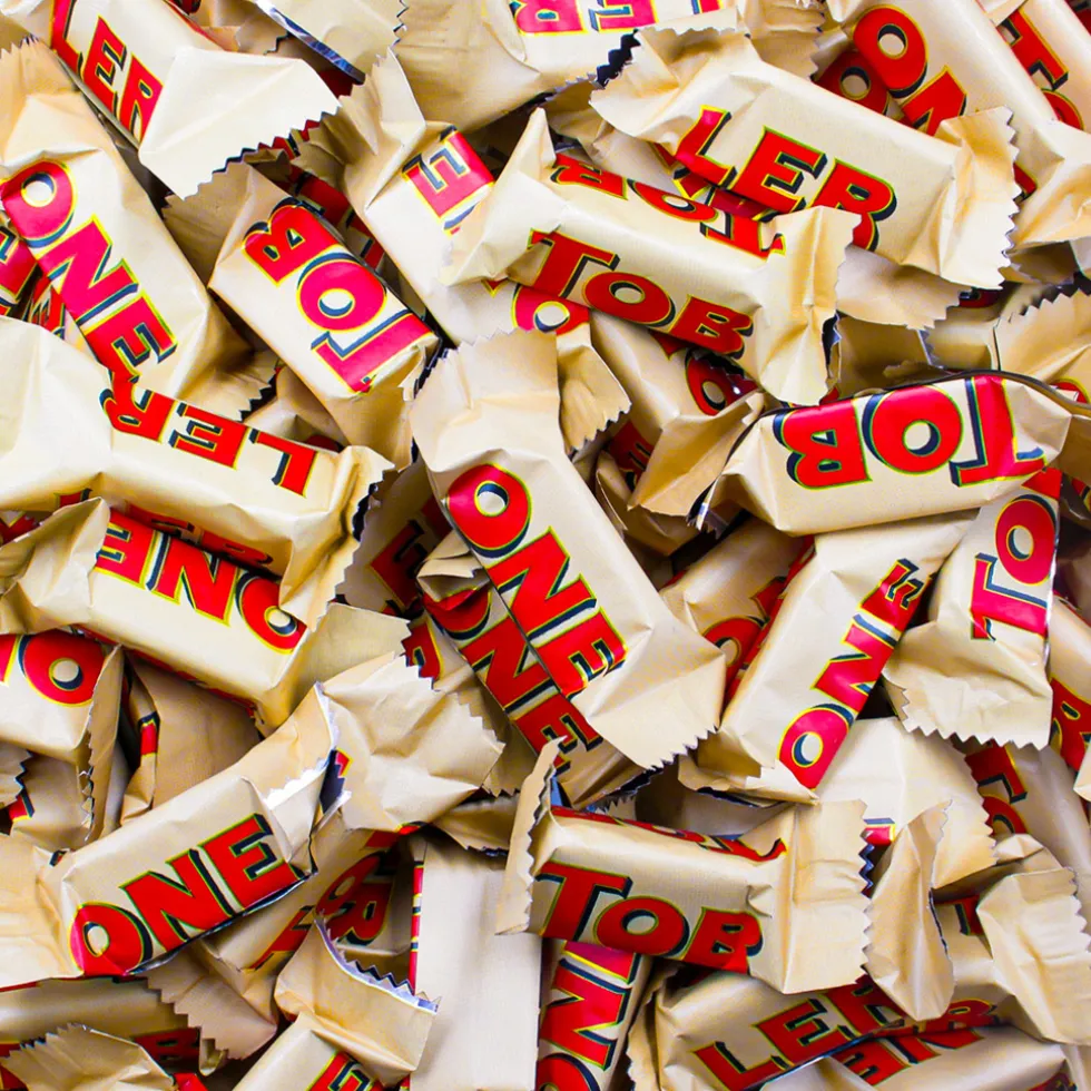 Toblerone Mini melkchocolade "Merry Christmas" kerstcadeau