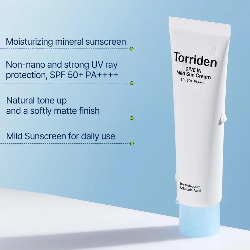 Torriden DIVE-IN Mild Suncream SPF50+