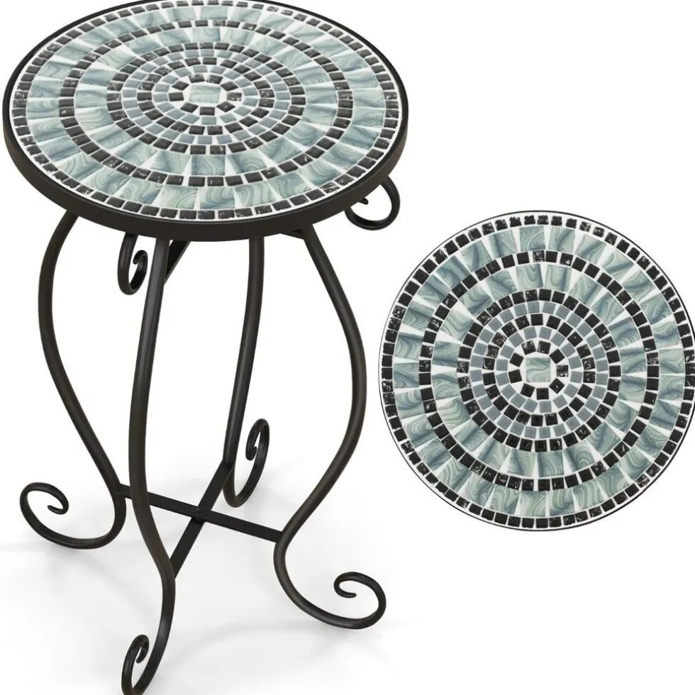 Trendmix Mozaïek Bijzettafel Keramiek voor Binnen en Buiten