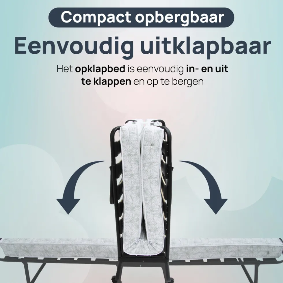 Troonz Opklapbed Morena Inclusief Hoofdkussen