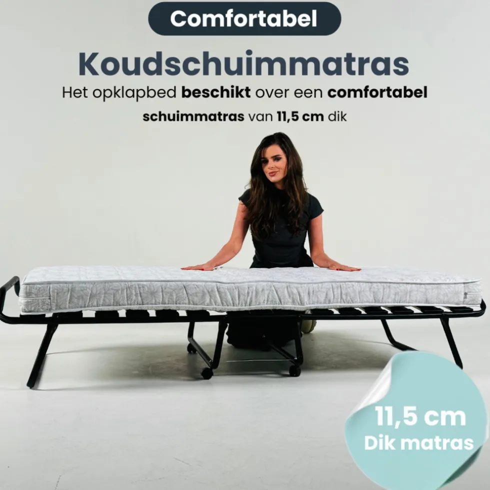 Troonz Opklapbed Morena Inclusief Hoofdkussen
