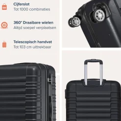TRVLMORE Handbagage Koffer