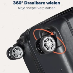 TRVLMORE Handbagage Koffer