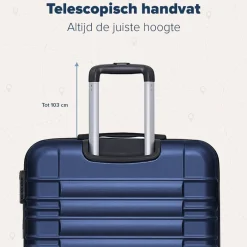 TRVLMORE Handbagage Koffer