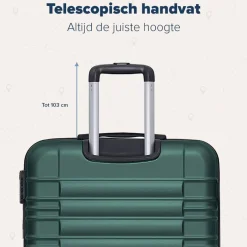 TRVLMORE Handbagage Koffer