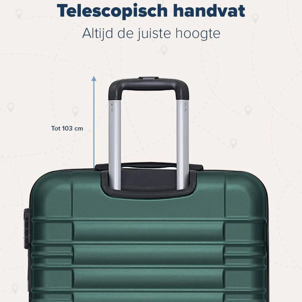 TRVLMORE Handbagage Koffer