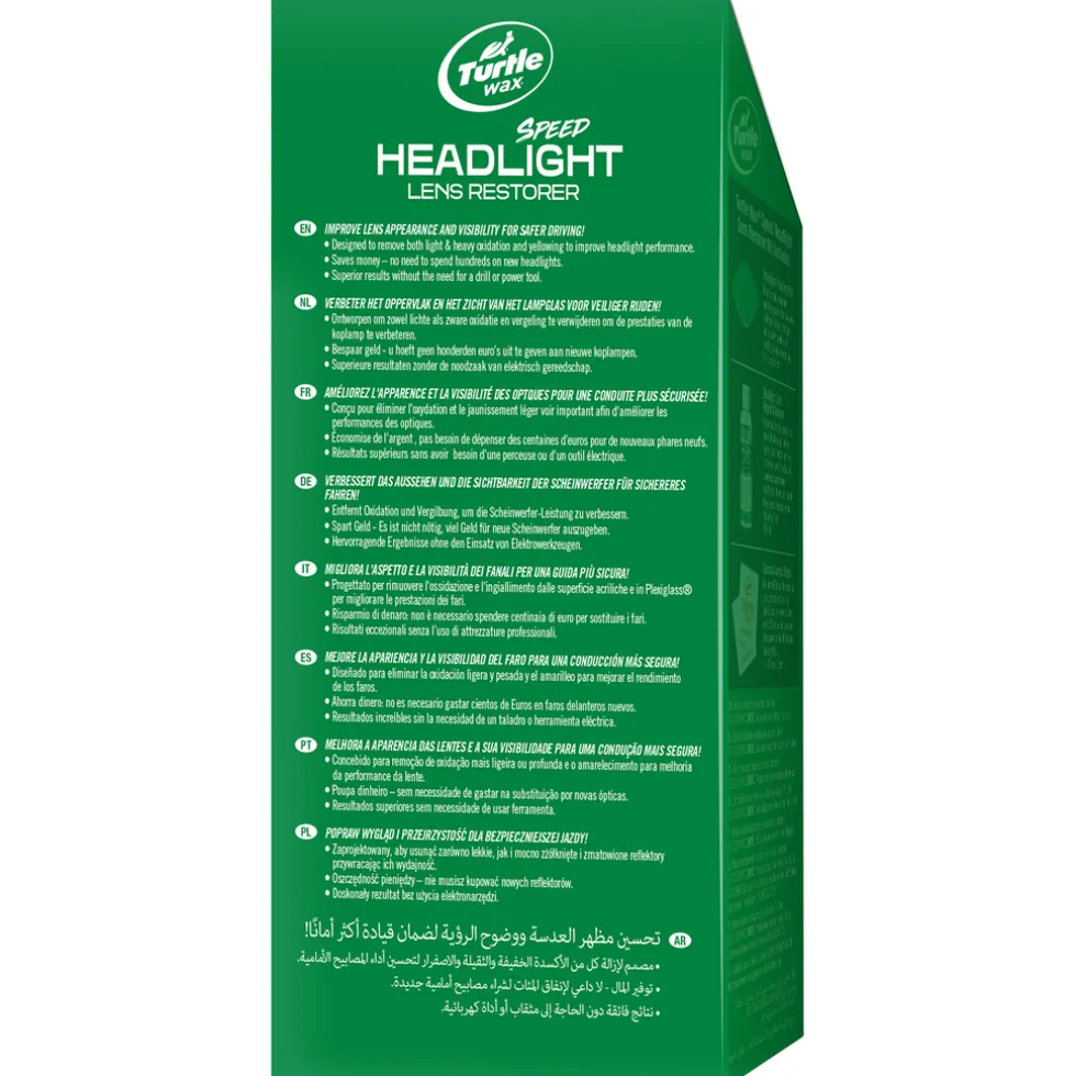 Turtle Wax Speed Headlight Kit