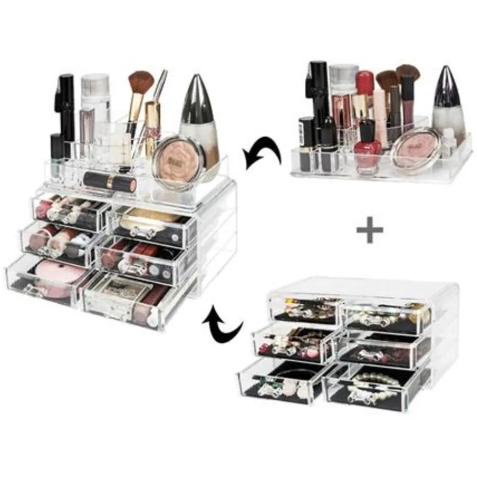 UNIQ Makeup Organizer met 6 Laden, SF-1158 (U340)