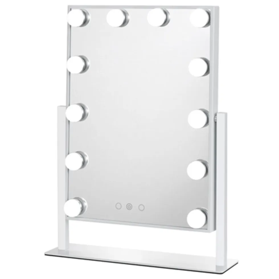 UNIQ New York Mega - Make-up Spiegel met 12 LED Lampen