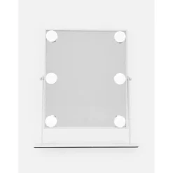 UNIQ Xl Hollywood Make-up Make-upspiegel met 6 Led Lampen en Aanraakfunctie