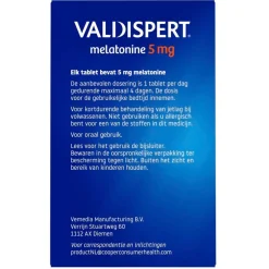 Valdispert Melatonine 5mg Tabletten
