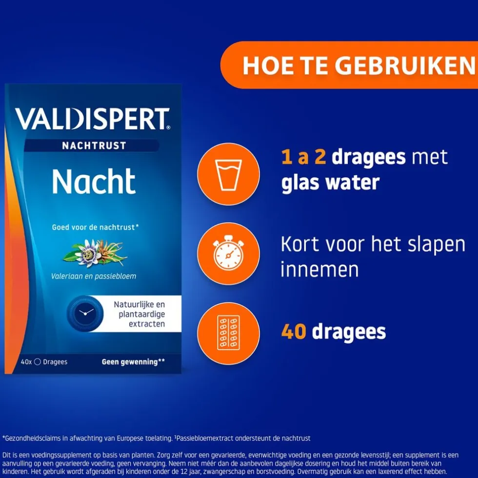 Valdispert Nacht Dragees
