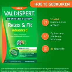 Valdispert Relax & Fit Advanced Tabletten