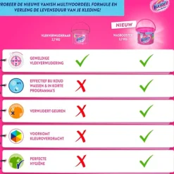 Vanish Oxi Action Colour Poeder Vlekverwijderaar
