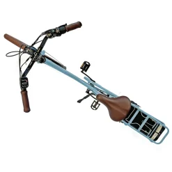 Vintage retro elektrische fiets