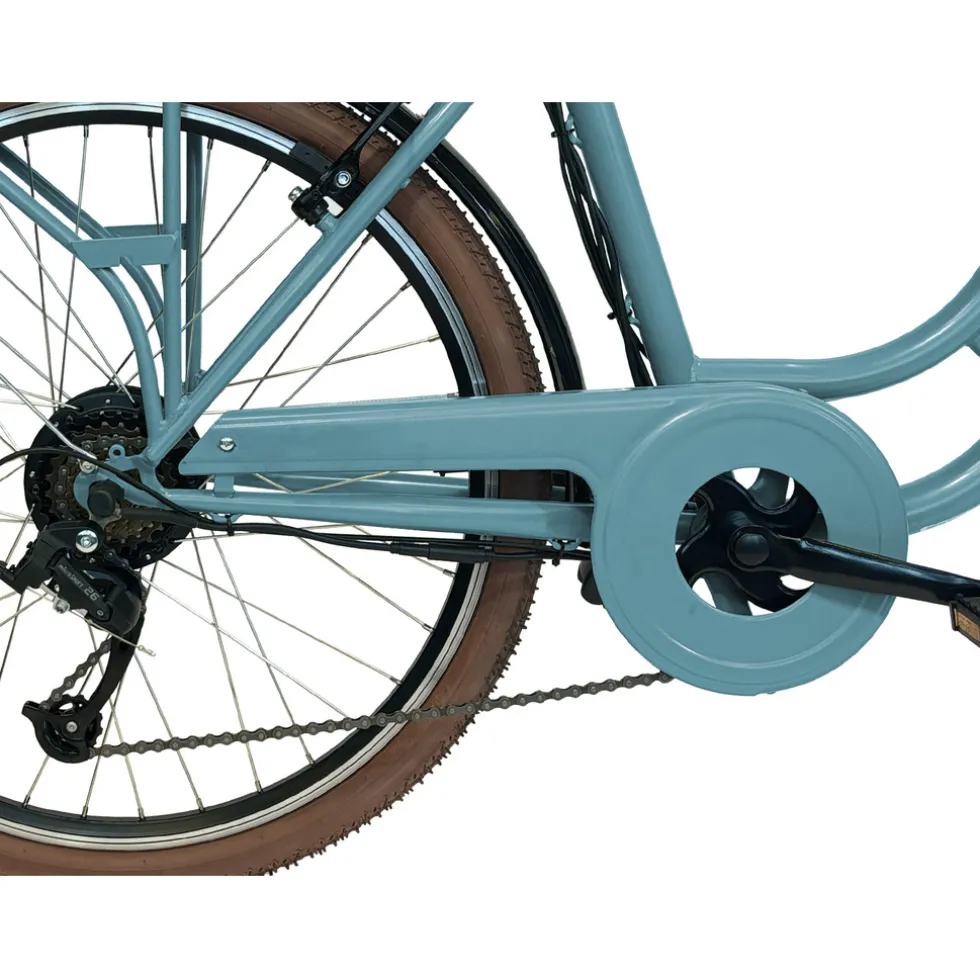 Vintage retro elektrische fiets