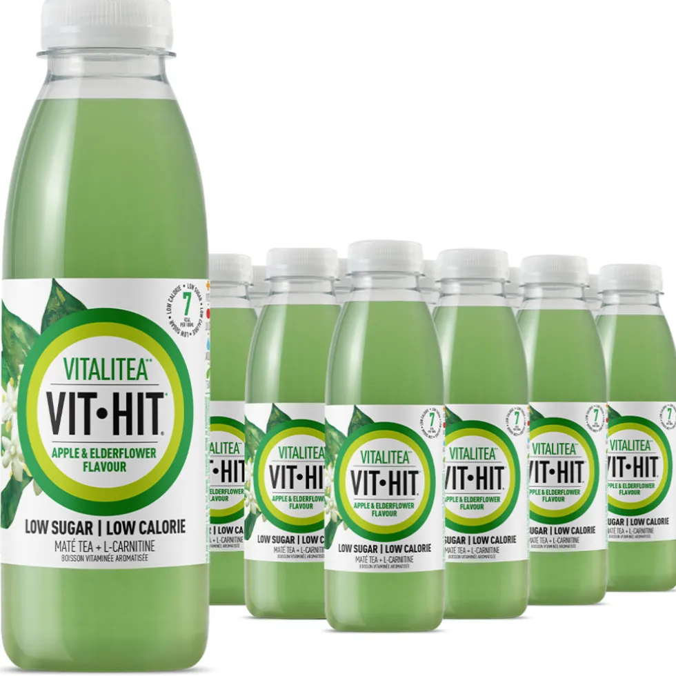 VITHIT Vitaminedrink Appel & Elderflower Voordeelverpakking