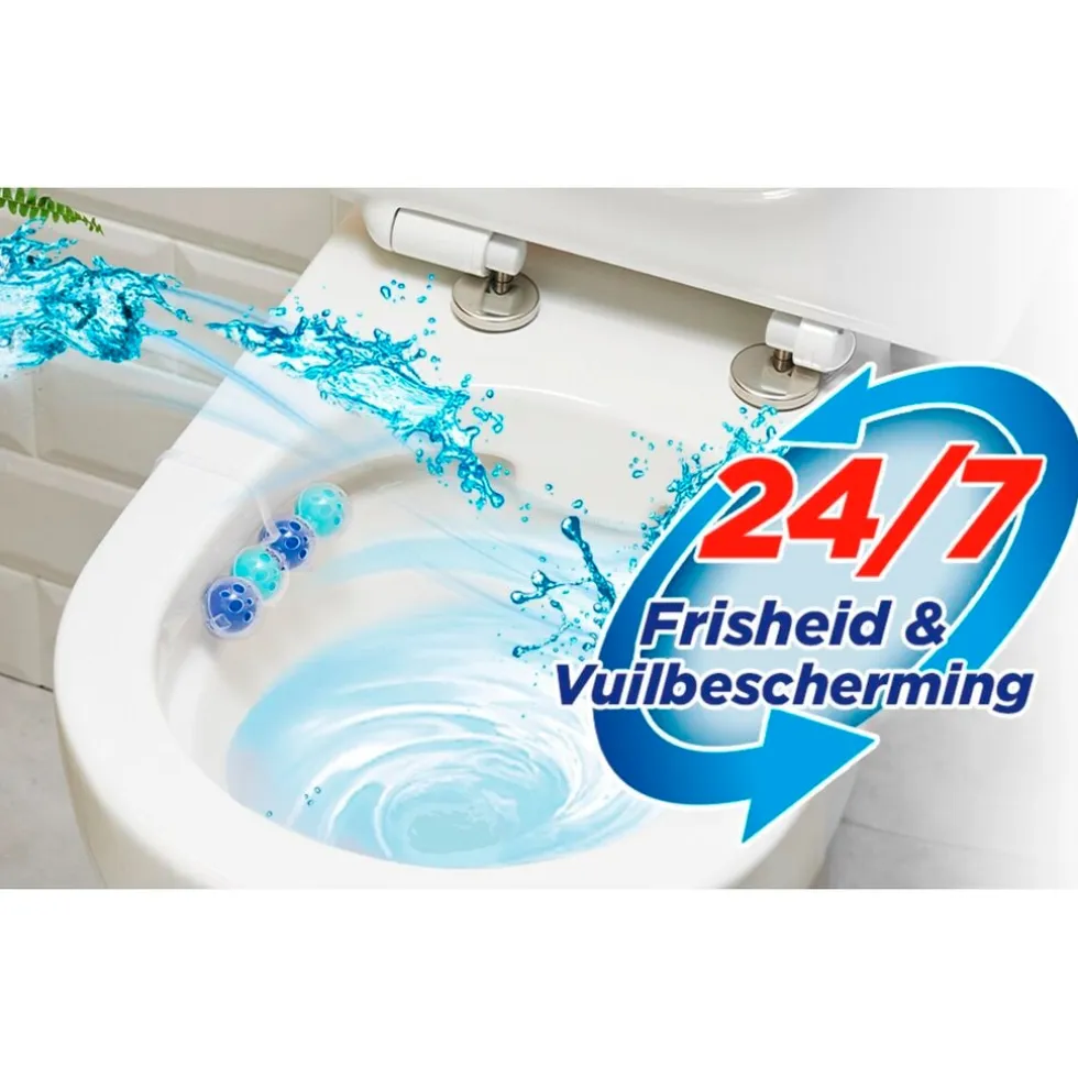 Witte Reus Kracht Actief Oceaan Toiletblok