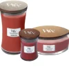 Woodwick geurkaarsen Cinnamon Chai