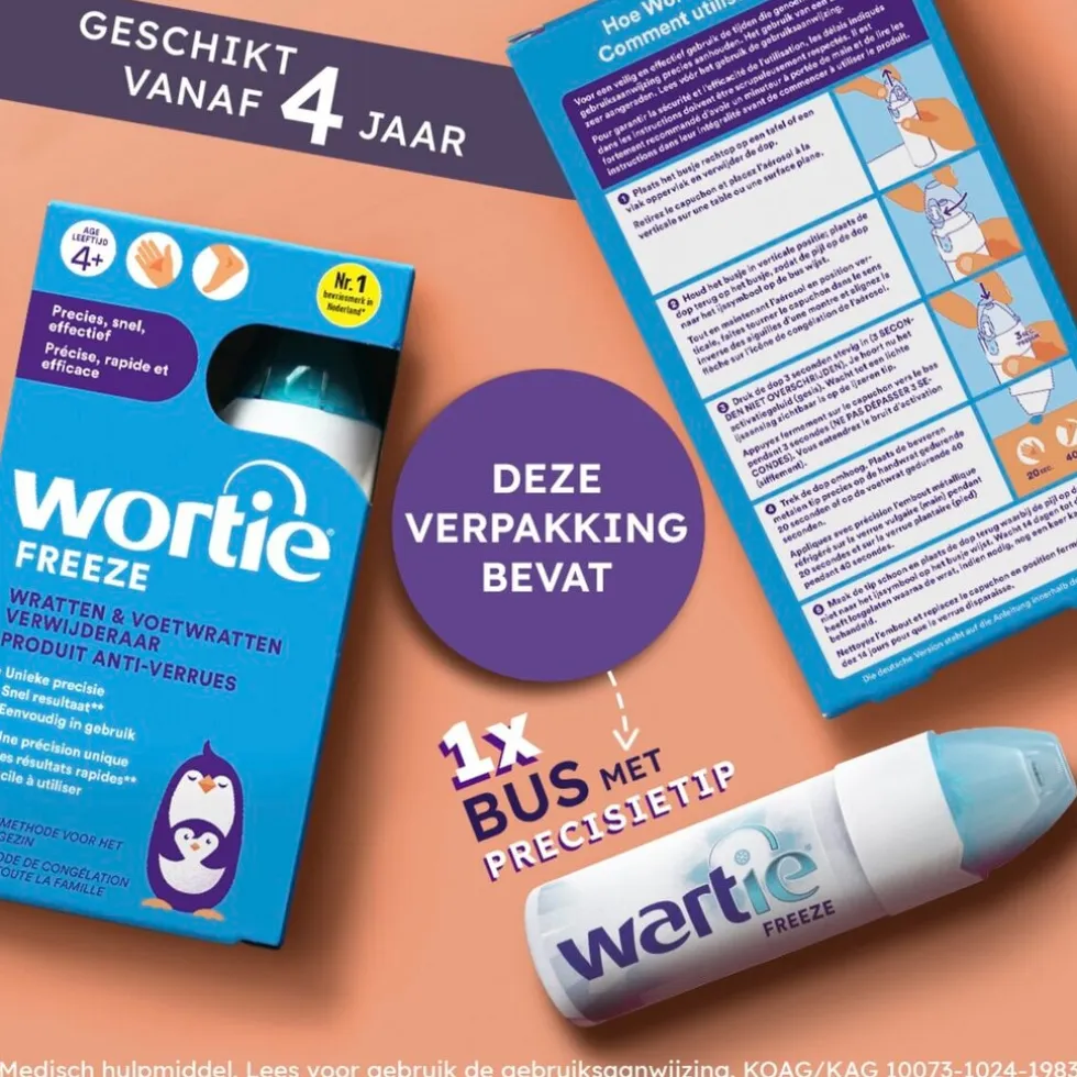 Wortie Freeze Wrattenverwijderaar