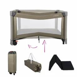 X Adventure Campingbedje / Reisbed Twist set Inclusief Matras