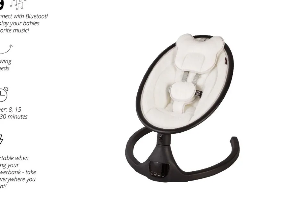X Adventure Elektrische Wipstoel Rocco Teddy Cream