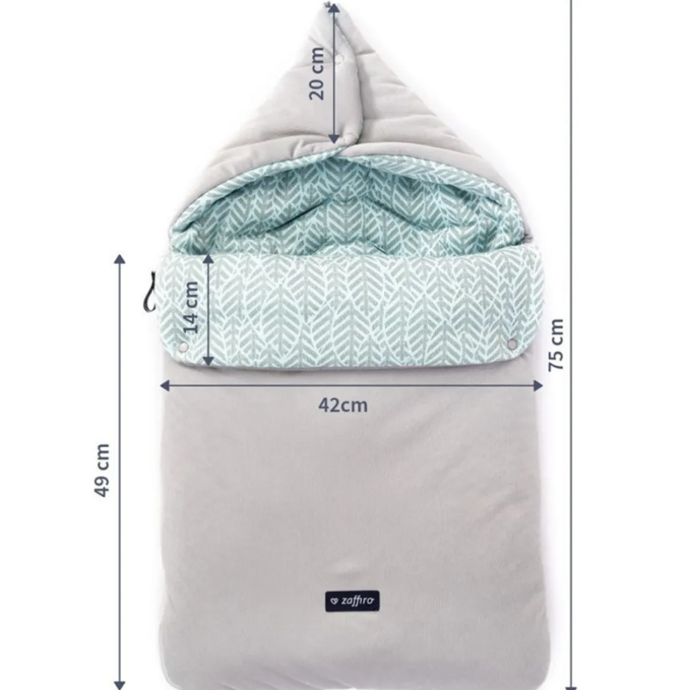 Zaffiro Beige Leaves Basic 5-in-1 Voetenzak
