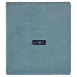 Zaffiro Blauw Cotton 100 x 150 cm Ledikantdeken