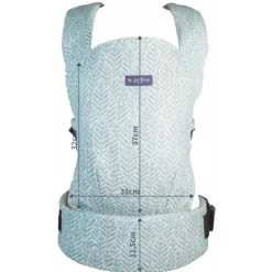 Zaffiro City Geo Bottle Green Ergonomische Draagzak