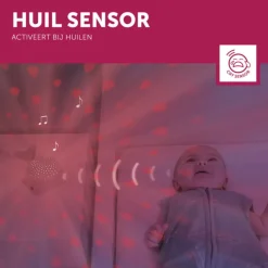 Zazu Wally Blauw Muzikale Babyprojector