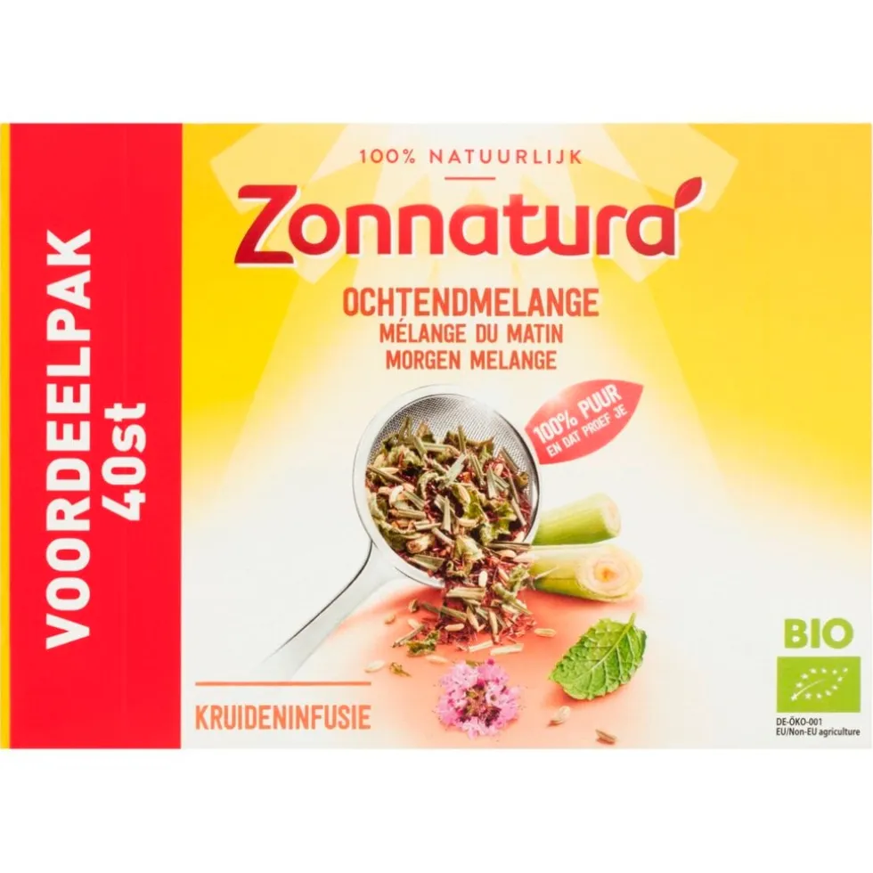Zonnatura Ochtendmelange Kruideninfusie