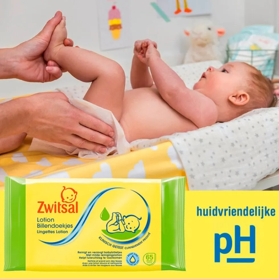 Zwitsal Baby Lotion Billendoekjes