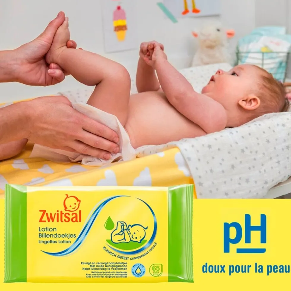 Zwitsal Baby Lotion Billendoekjes