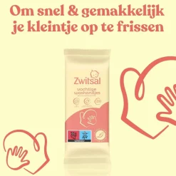 Zwitsal Goedemorgen Vochtige Washandjes